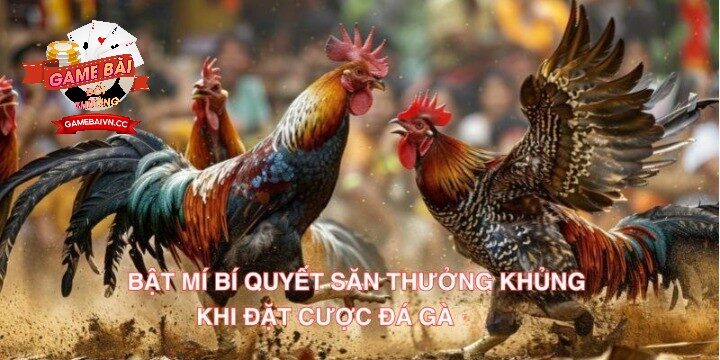 Bật mí bí quyết săn thưởng khủng khi đặt cược Đá Gà Game Bài Đổi Thưởng